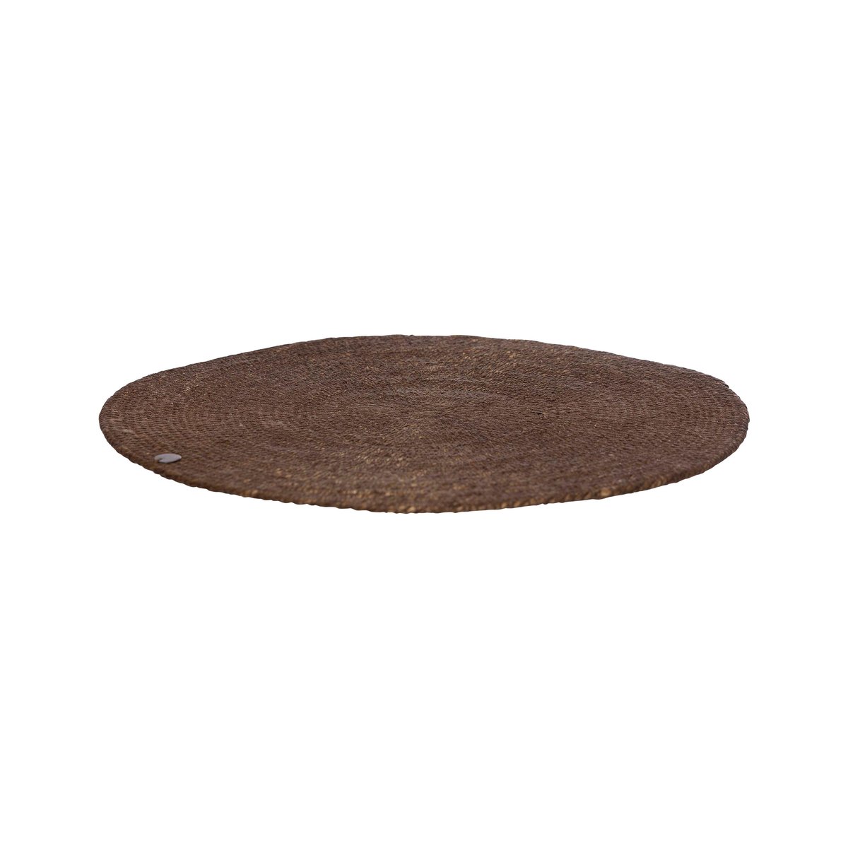 ERNST Set de table Ernst jute 33 cm Marron foncé | Design Scandinave | Sets de table | Marron