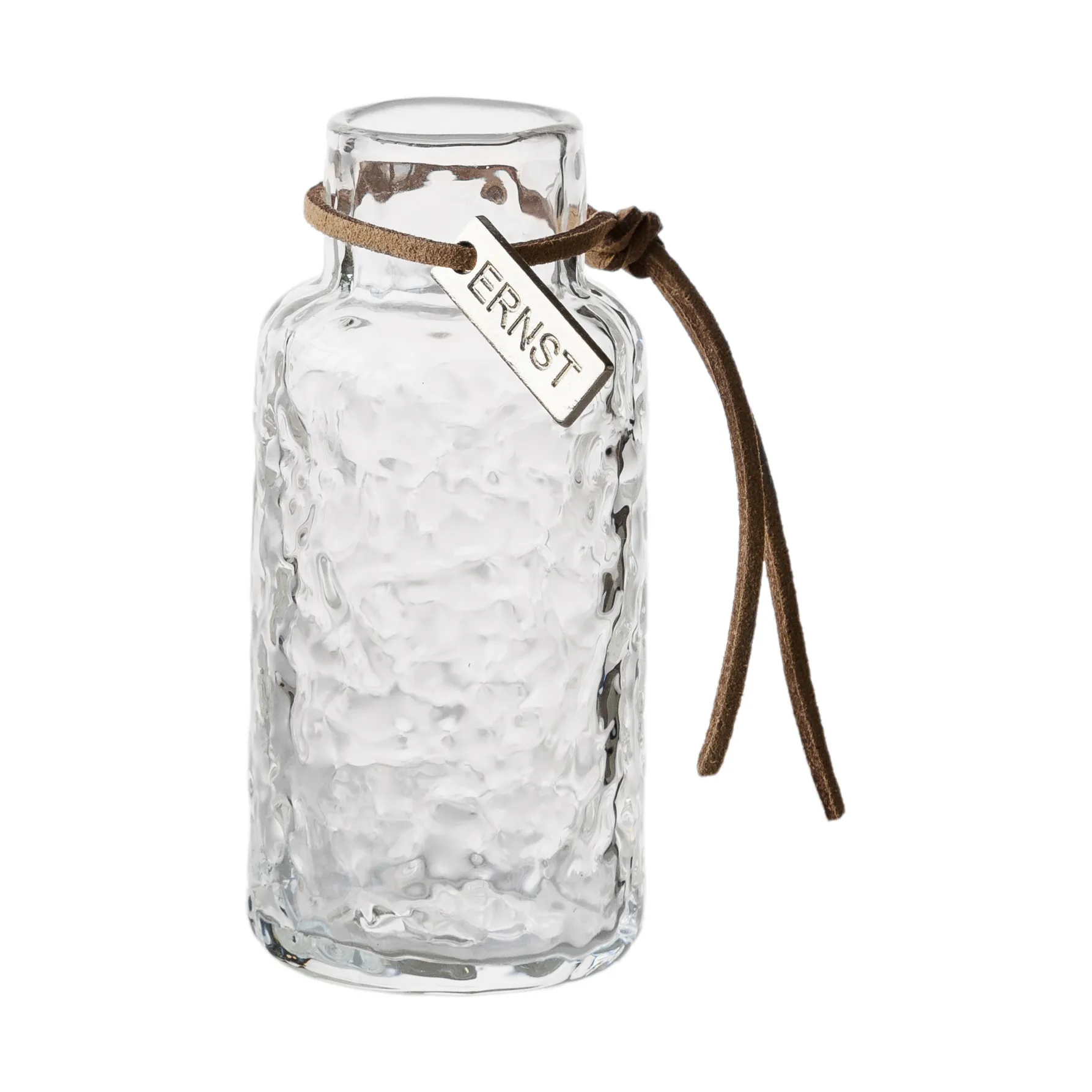 Set de vases Ernst à motif, coffret cadeau 3 pièces, Transparent ERNST