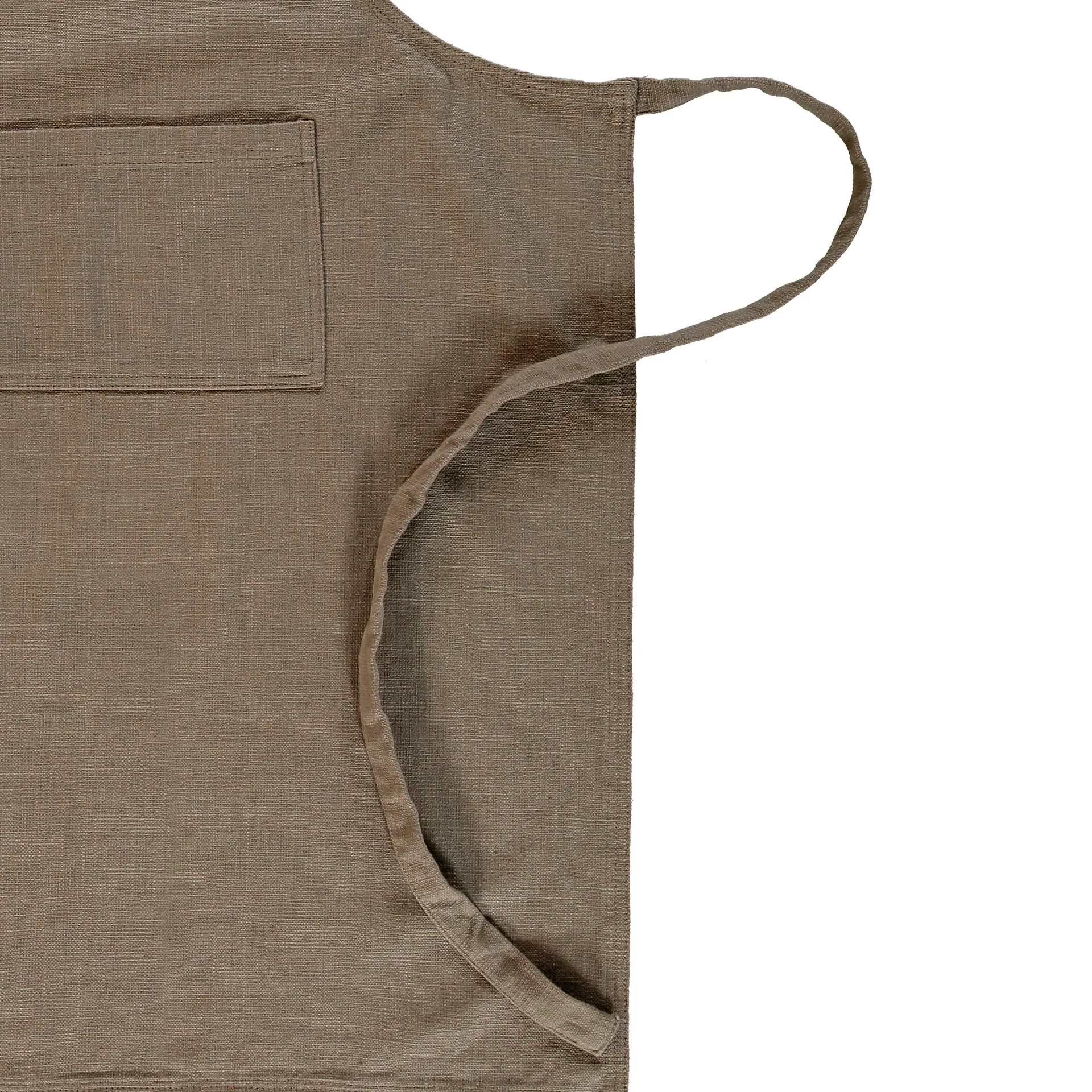 Tablier en coton Ernst, Taupe ERNST