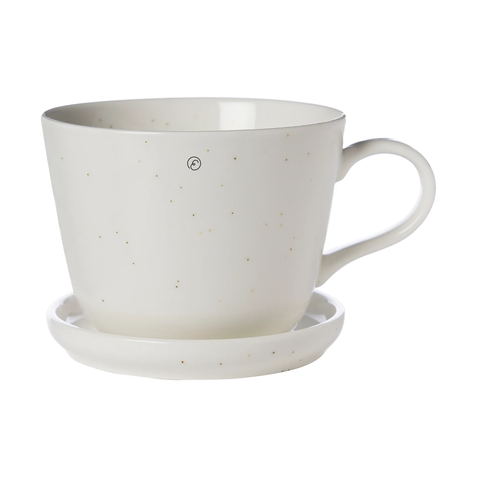 Tasse à café avec soucoupe Ernst 20 cl, Vanille ERNST