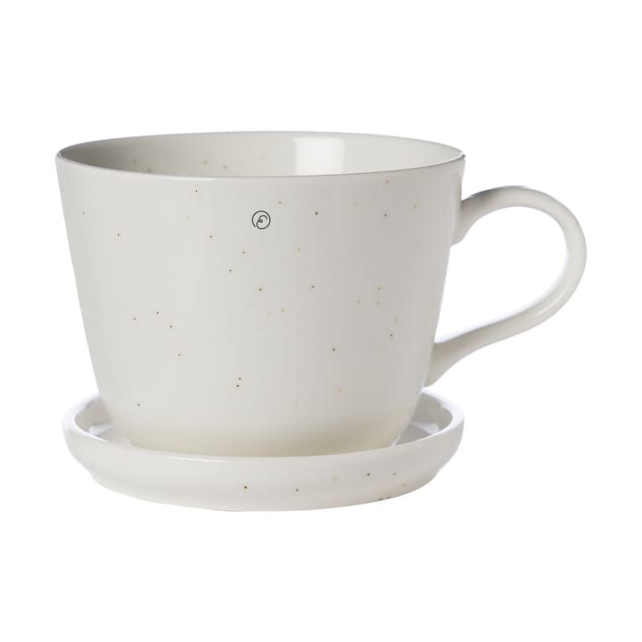 Tasse à café avec soucoupe Ernst 20 cl - Vanille - ERNST