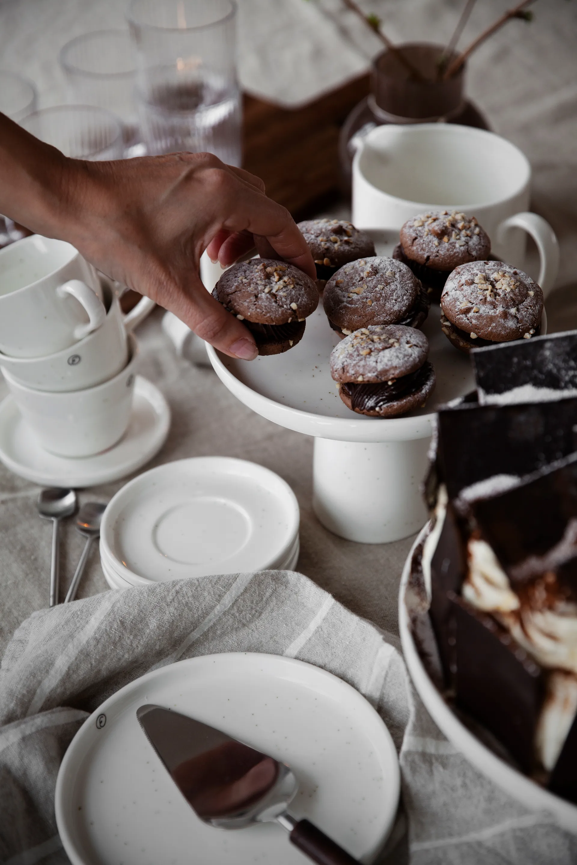 Tasse à café avec soucoupe Ernst 20 cl, Vanille ERNST