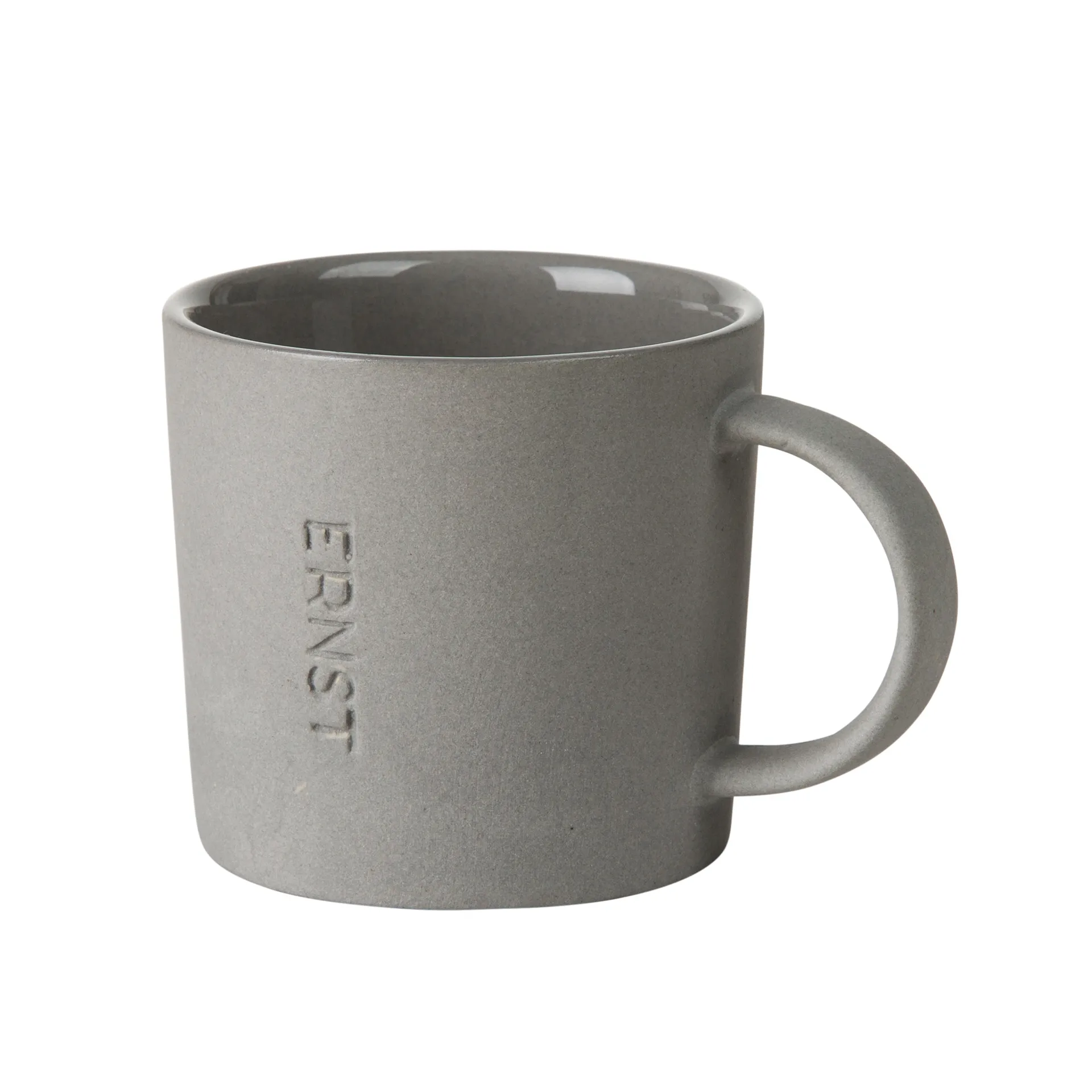 ERNST Tasse à espresso en grès Ernst 10 cl gris