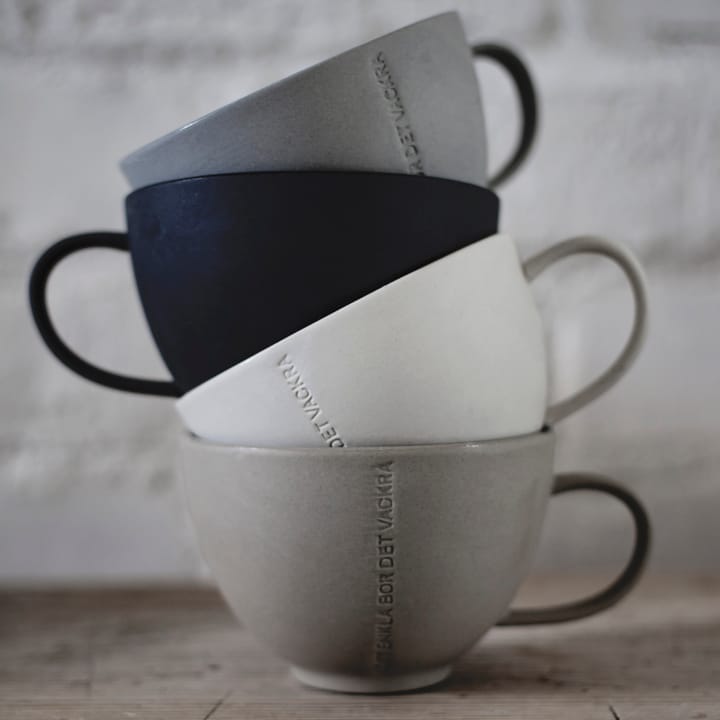 Tasse à thé CITAT Enkla, Blanc ERNST