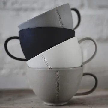 Tasse à thé CITAT Enkla - gris foncé - ERNST