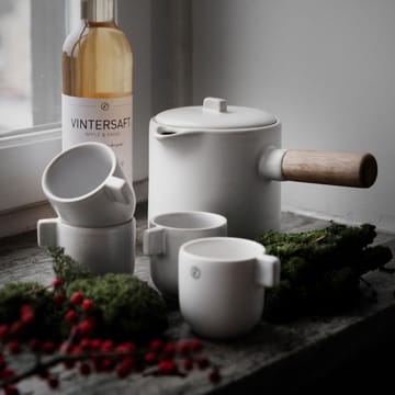 Tasse à vin chaud avec anse Ernst 6 cm - Blanc-sand - ERNST