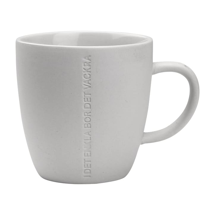 Tasse Enkla CITAT - Gris clair - ERNST