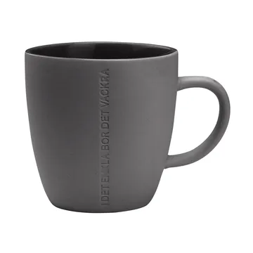 Tasse Enkla CITAT - gris foncé - ERNST
