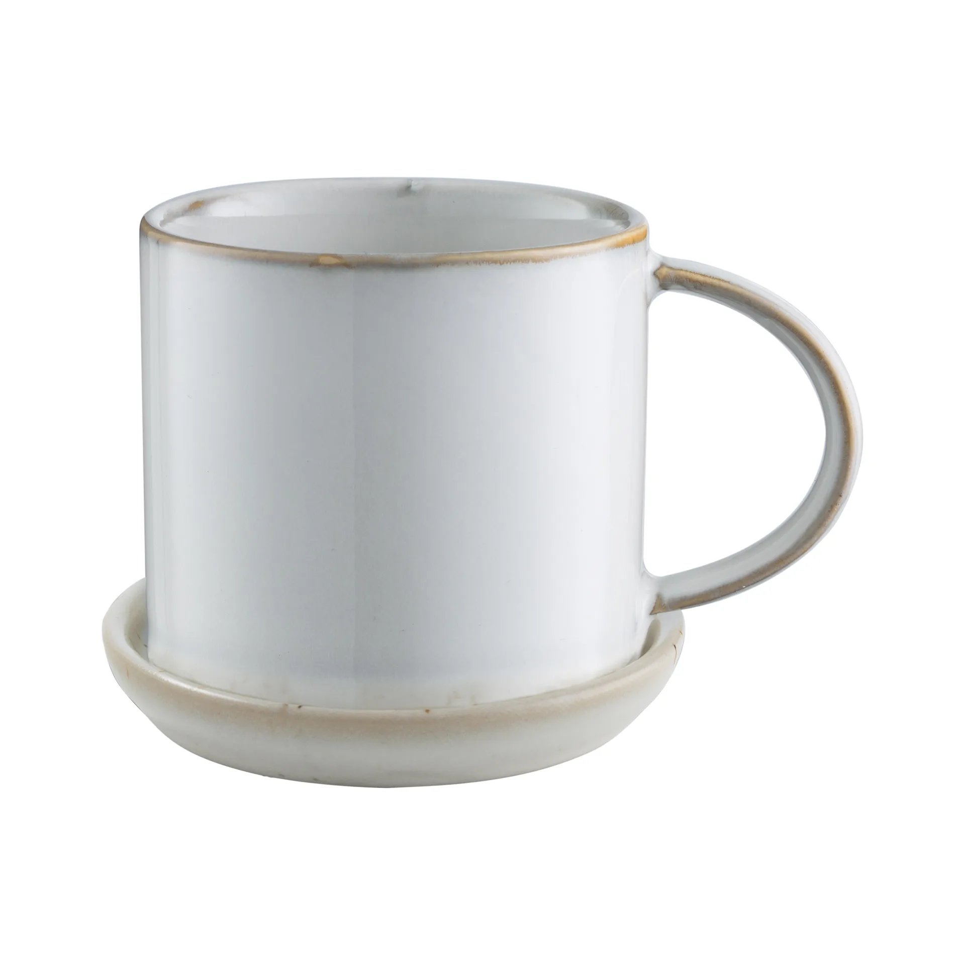 Tasse Ernst avec soucoupe 7 cm, Blanc ERNST