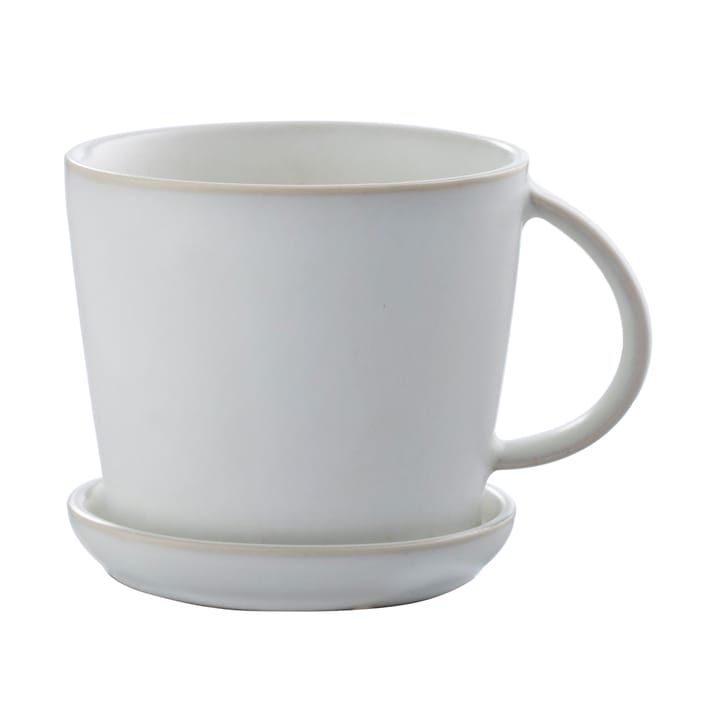 Tasse Ernst avec soucoupe 8,5 cm - Blanc - ERNST