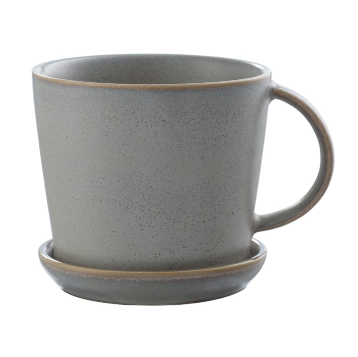 Tasse Ernst avec soucoupe 8,5 cm - Gris - ERNST