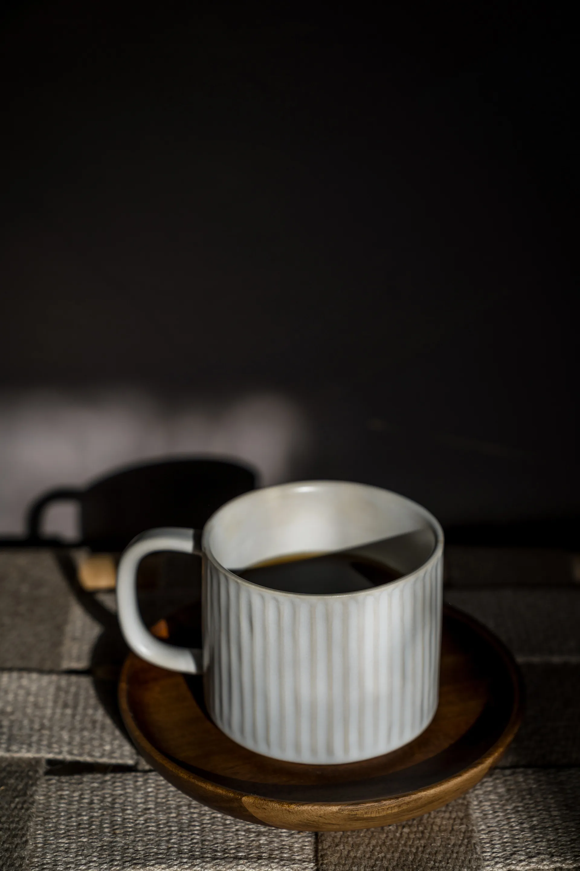 Tasse Ernst striée 26 cl, Blanc naturel ERNST