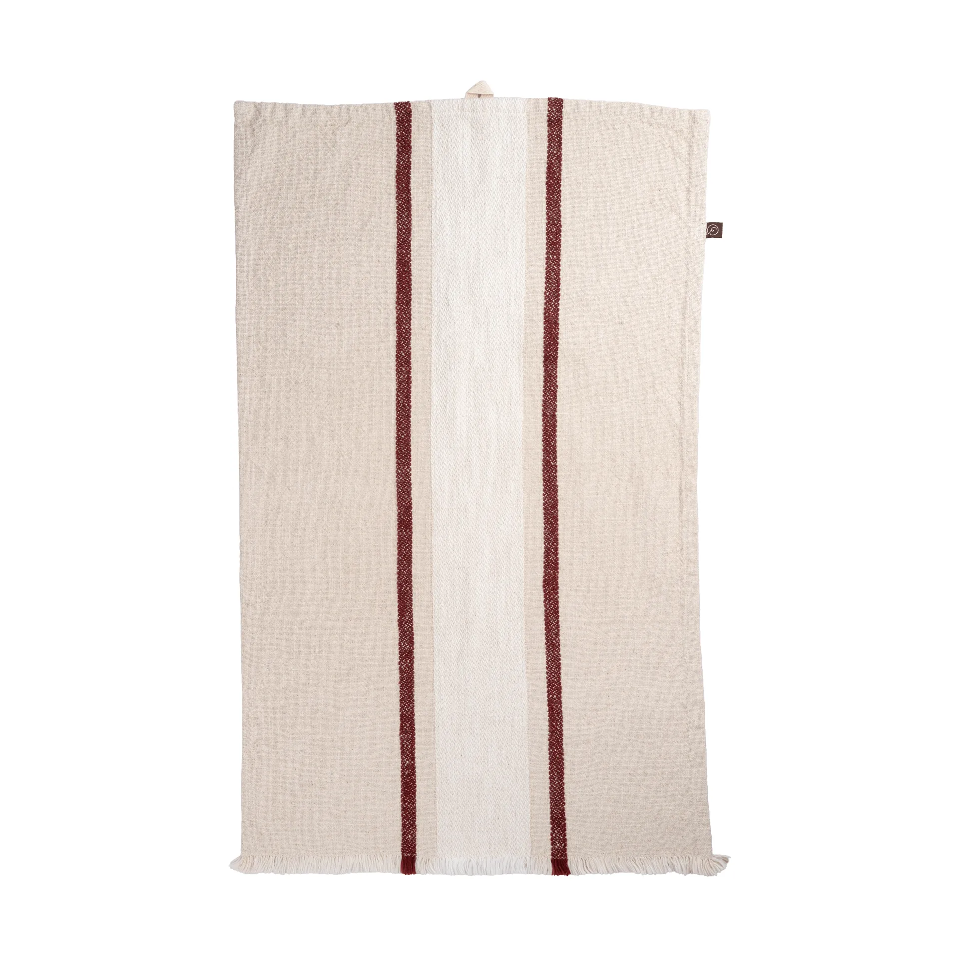 Torchon de cuisine Ernst, Nature-blanc-rouge, 47x70 cm ERNST