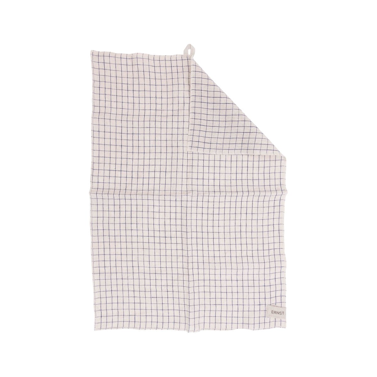 ERNST Torchon Ernst à carreaux Bleu-beige | Design Scandinave | Torchons | Beige