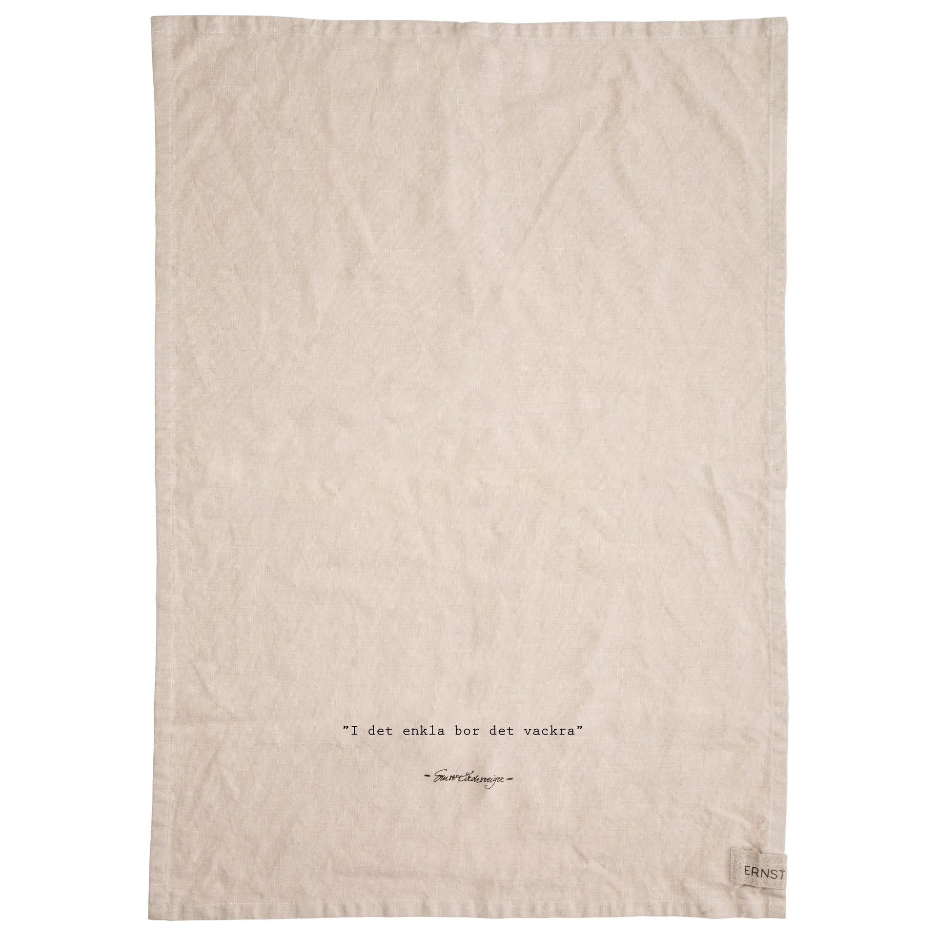 Torchon Ernst citation Enkla, Nature ERNST