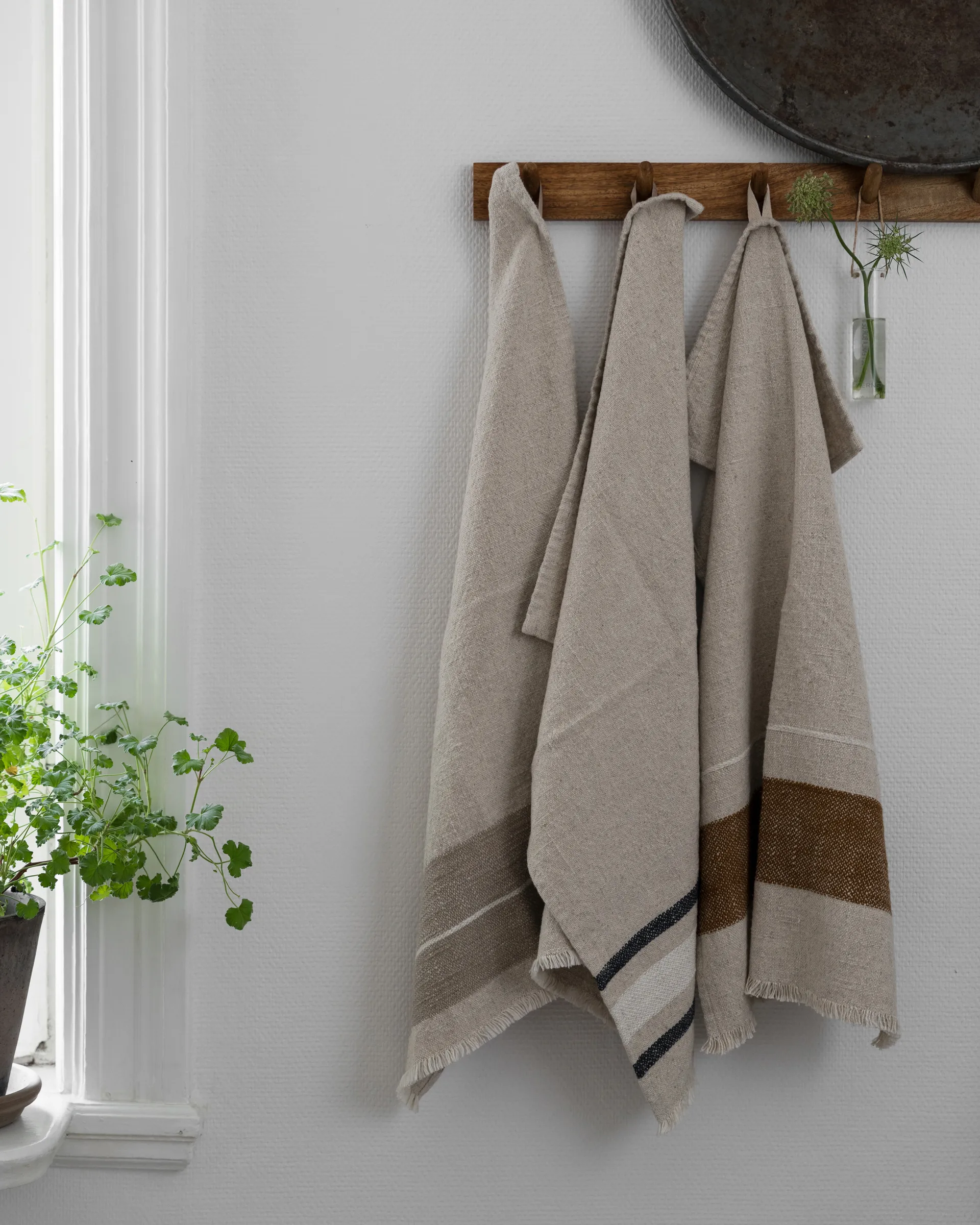 Torchon Ernst, Naturel-beige-blanc, 47x70 cm ERNST