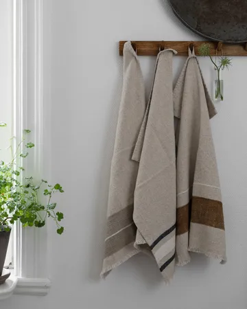 Torchon Ernst - Naturel-beige-blanc, 47x70 cm - ERNST