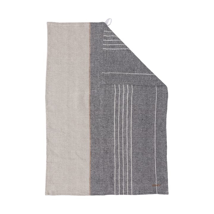 Torchons de cuisine Ernst en lin demi 47x70 cm - Gris-nature - ERNST
