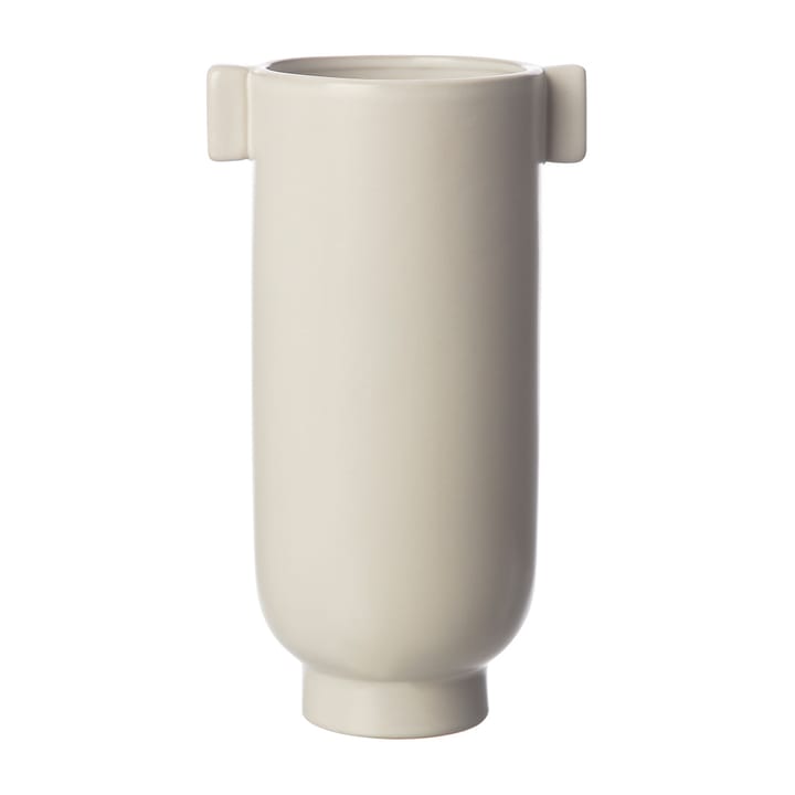 Vase avec anse Ernst 21 cm - Blanc Sable - ERNST