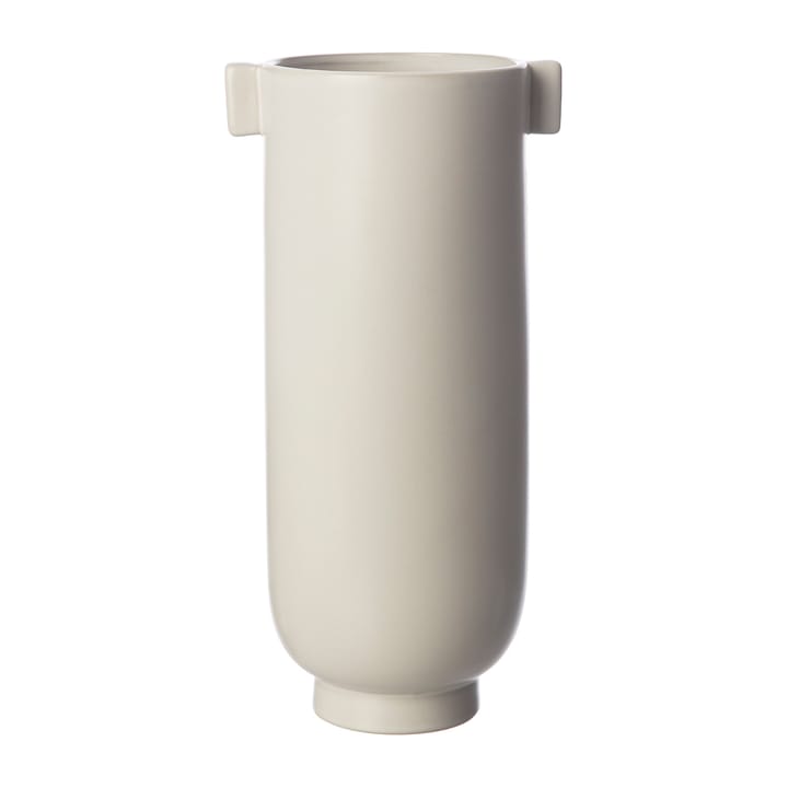 Vase avec anse Ernst 28 cm - Blanc Sable - ERNST