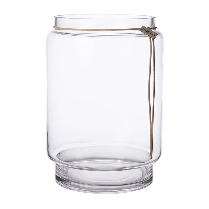 Vase en verre cylindre Ernst H28 cm Ø19,8 cm - Transparent - ERNST