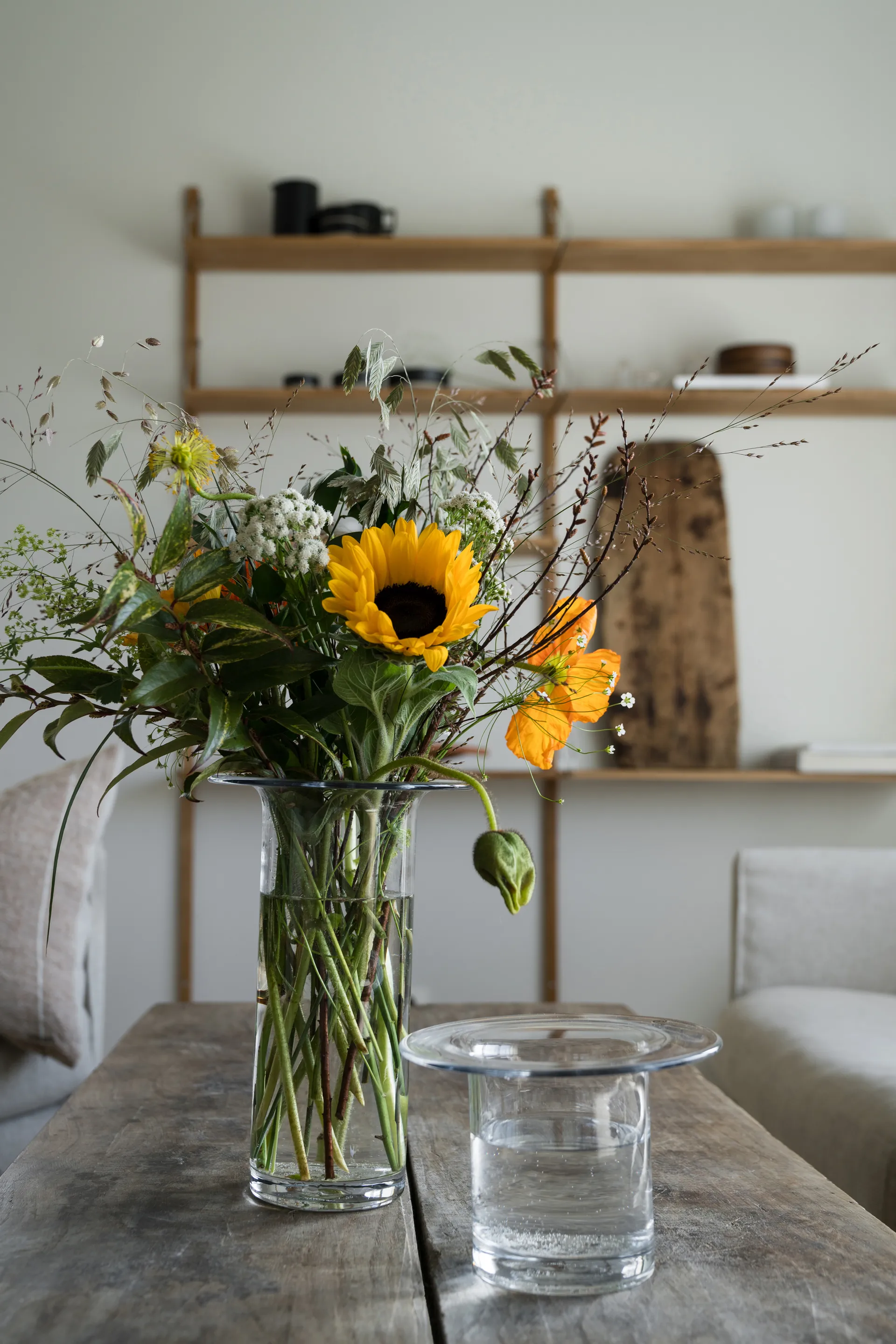 Vase en verre Ernst Ø17 cm, H 13 cm ERNST