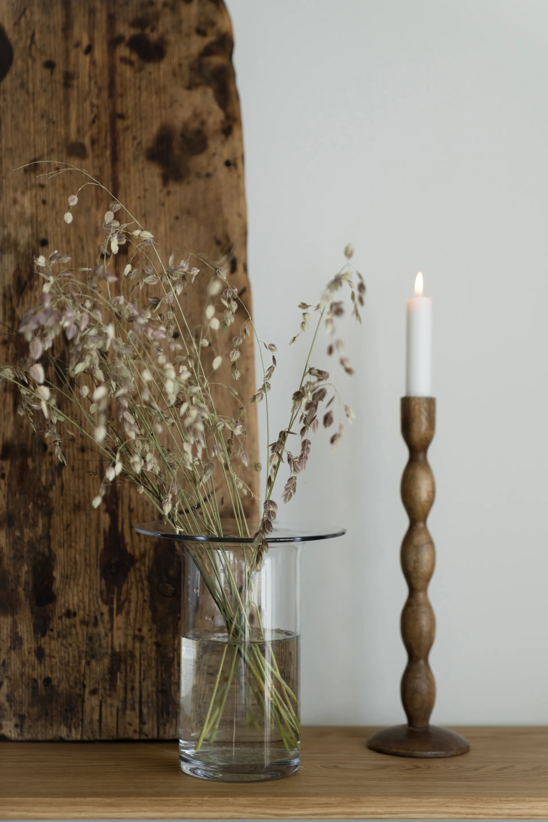 Vase en verre Ernst Ø17 cm, H 20 cm ERNST