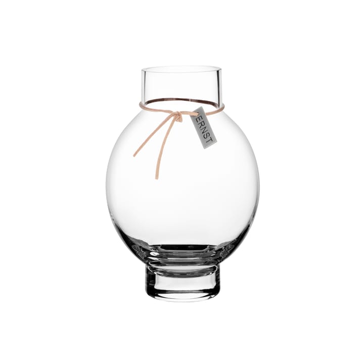 Vase en verre Ernst avec pied - 15 cm - ERNST
