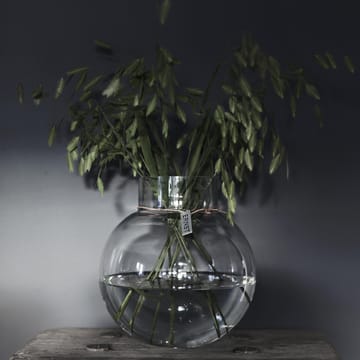 Vase en verre Ernst Hauteur 25 cm Ø 24 cm - transparent - ERNST