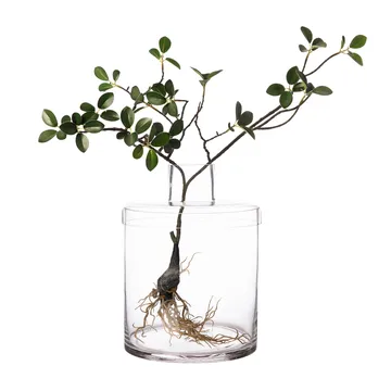 Vase en verre Ernst transparent - Ø20,8 cm - ERNST