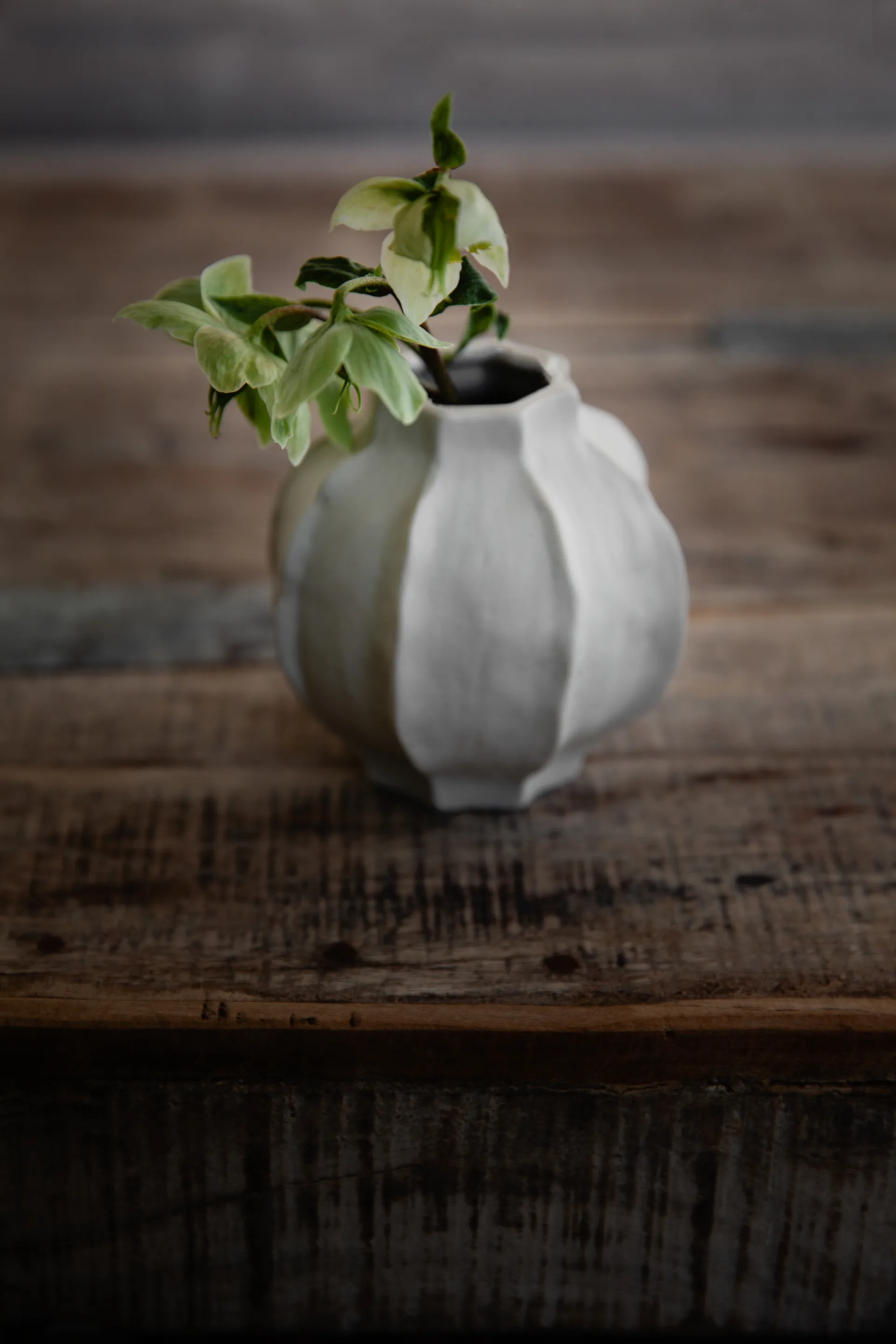 Vase Ernst à rayures bosselées, 10 cm ERNST