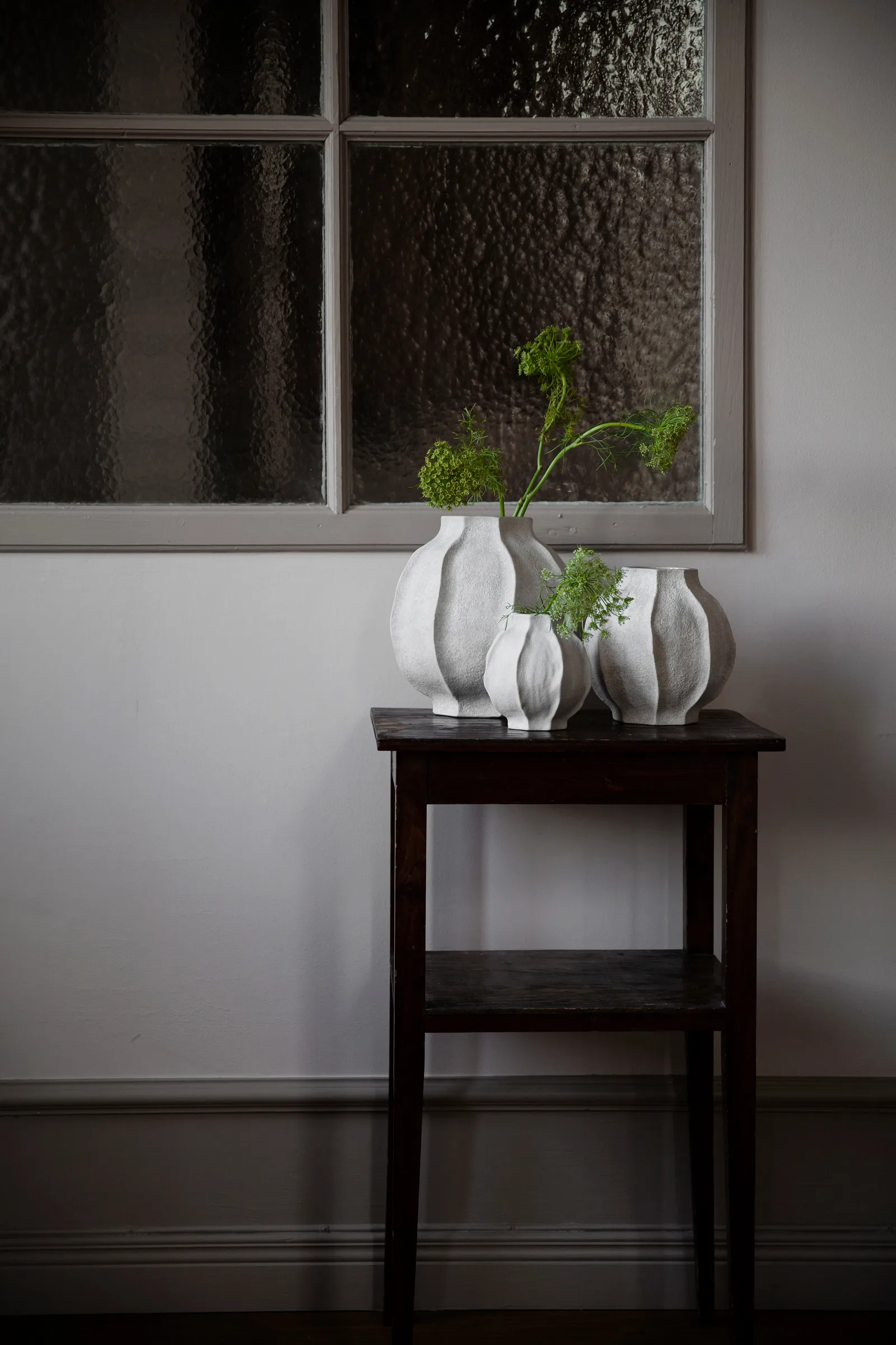 Vase Ernst à rayures bosselées, 14 cm ERNST