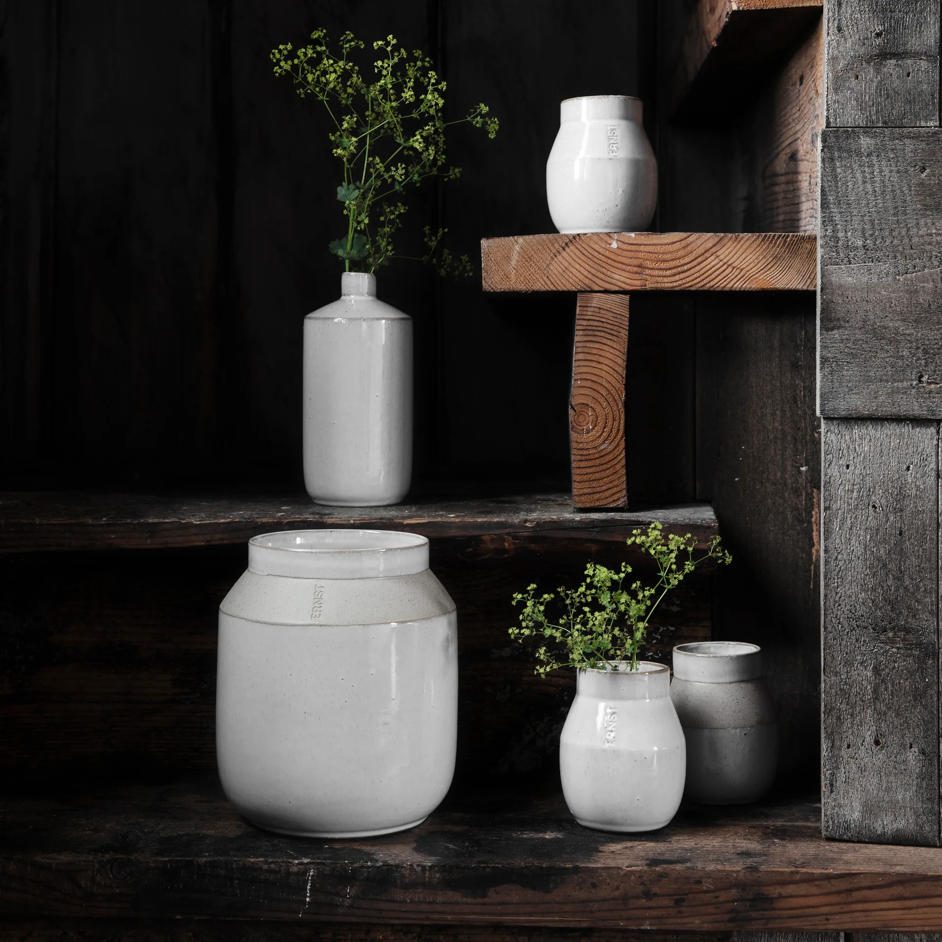 Vase Ernst avec bordure, 10 cm ERNST