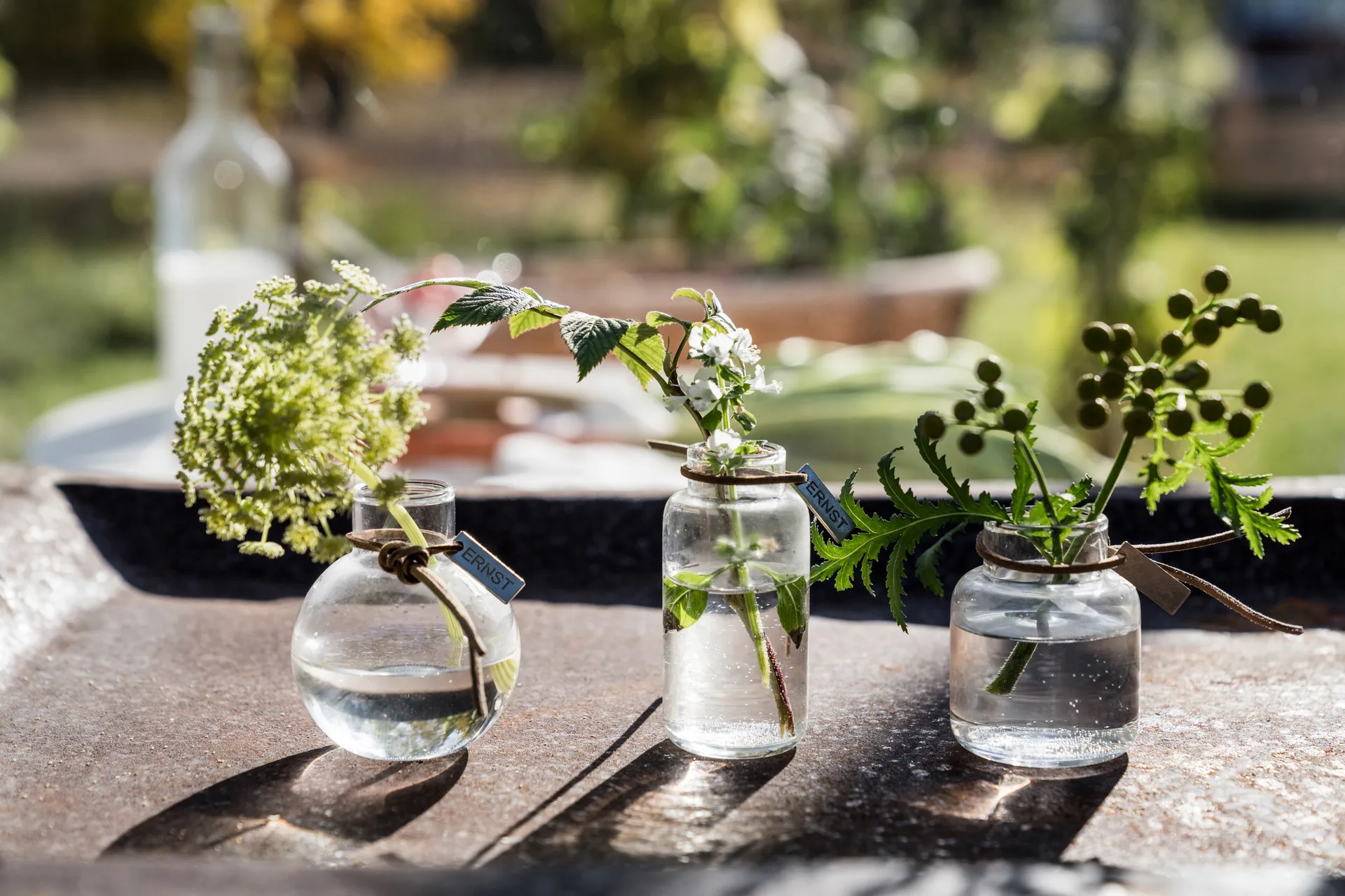 Vase Ernst en emballage cadeau 3 pièces, Clair ERNST