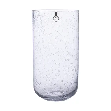 Vase Ernst en verre bullé 25 cm - Clair - ERNST