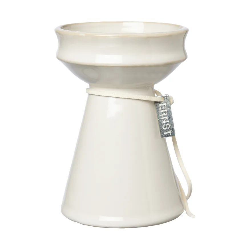 Vase hyacinthe Ernst 12 cm, Blanc naturel ERNST