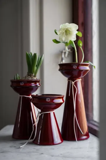 Vase hyacinthe Ernst 12 cm - Rouge - ERNST