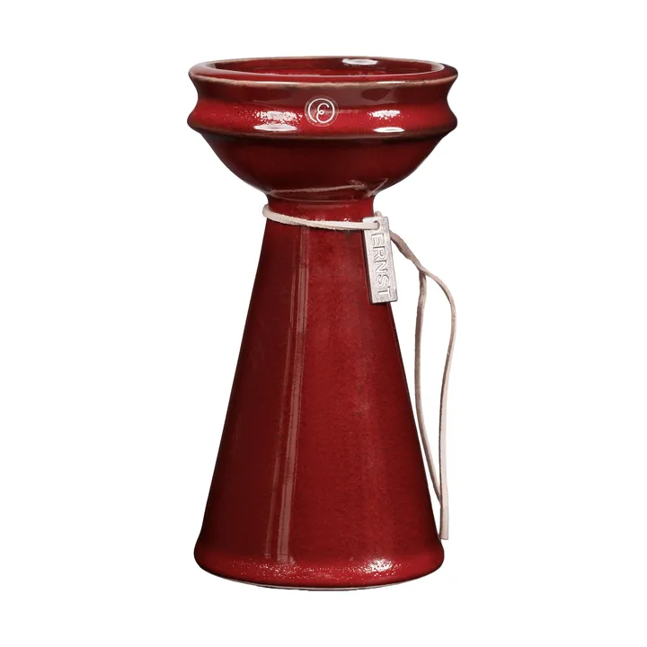Vase hyacinthe Ernst 16 cm - Rouge - ERNST