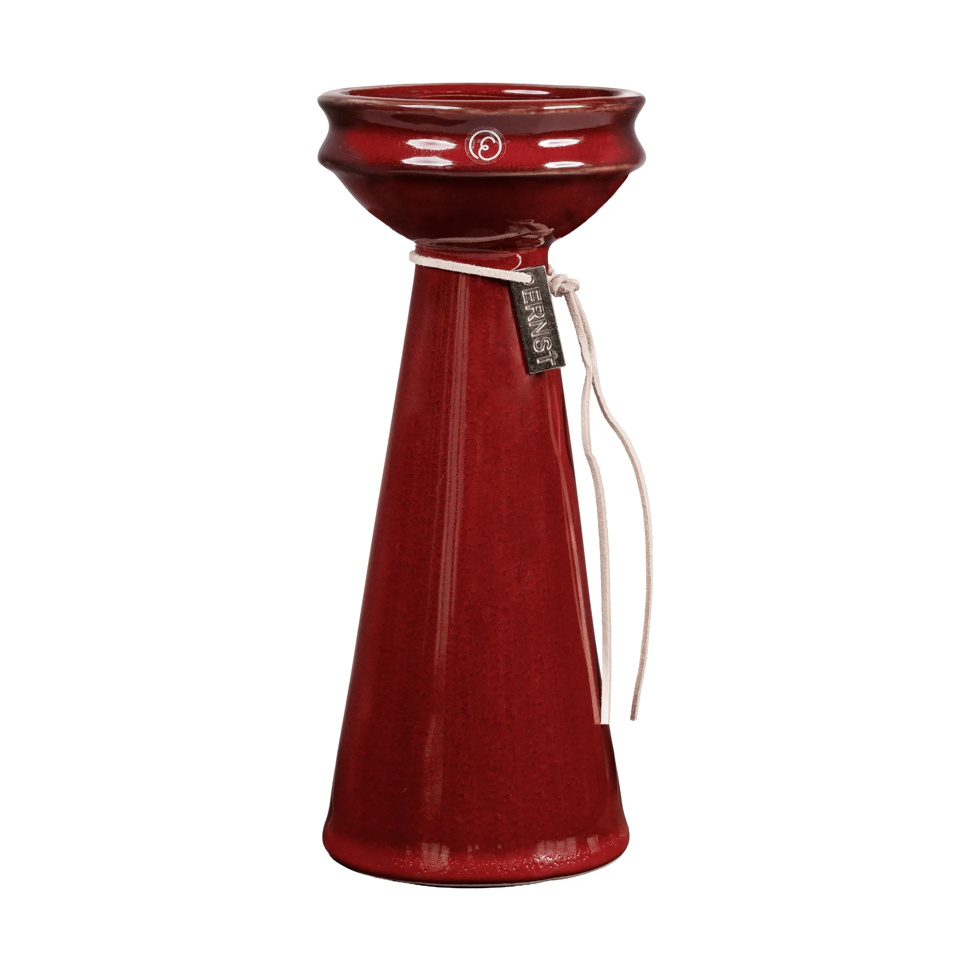 Vase hyacinthe Ernst 20 cm, Rouge ERNST