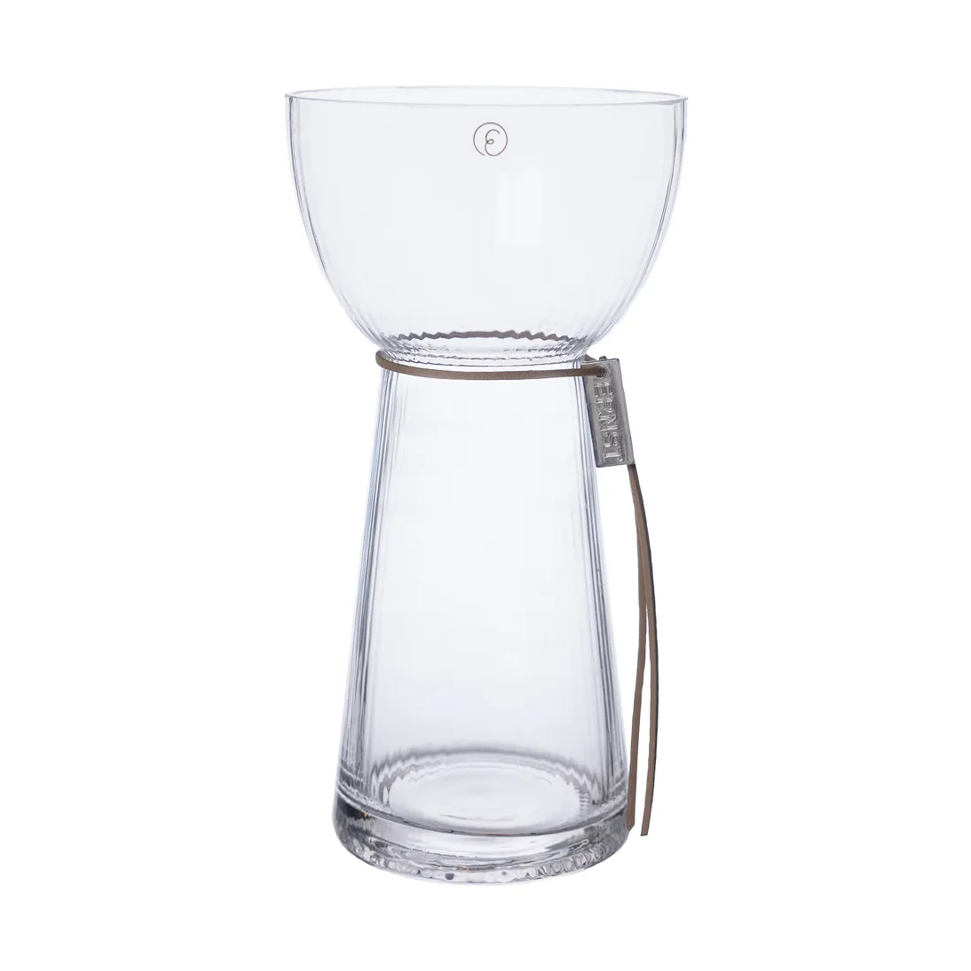 Vase hyacinthe Ernst nervuré, '19 cm' ERNST