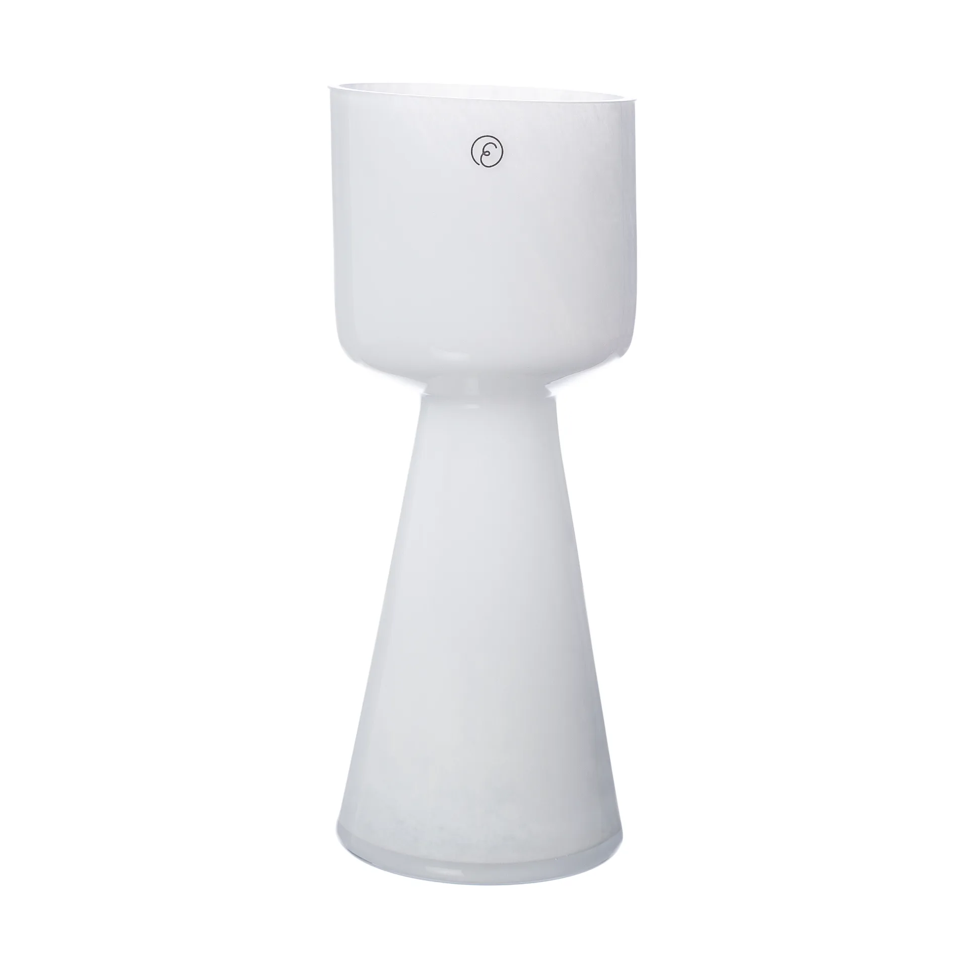 Vase pour plante à oignon Ernst verre 20 cm, Blanc ERNST
