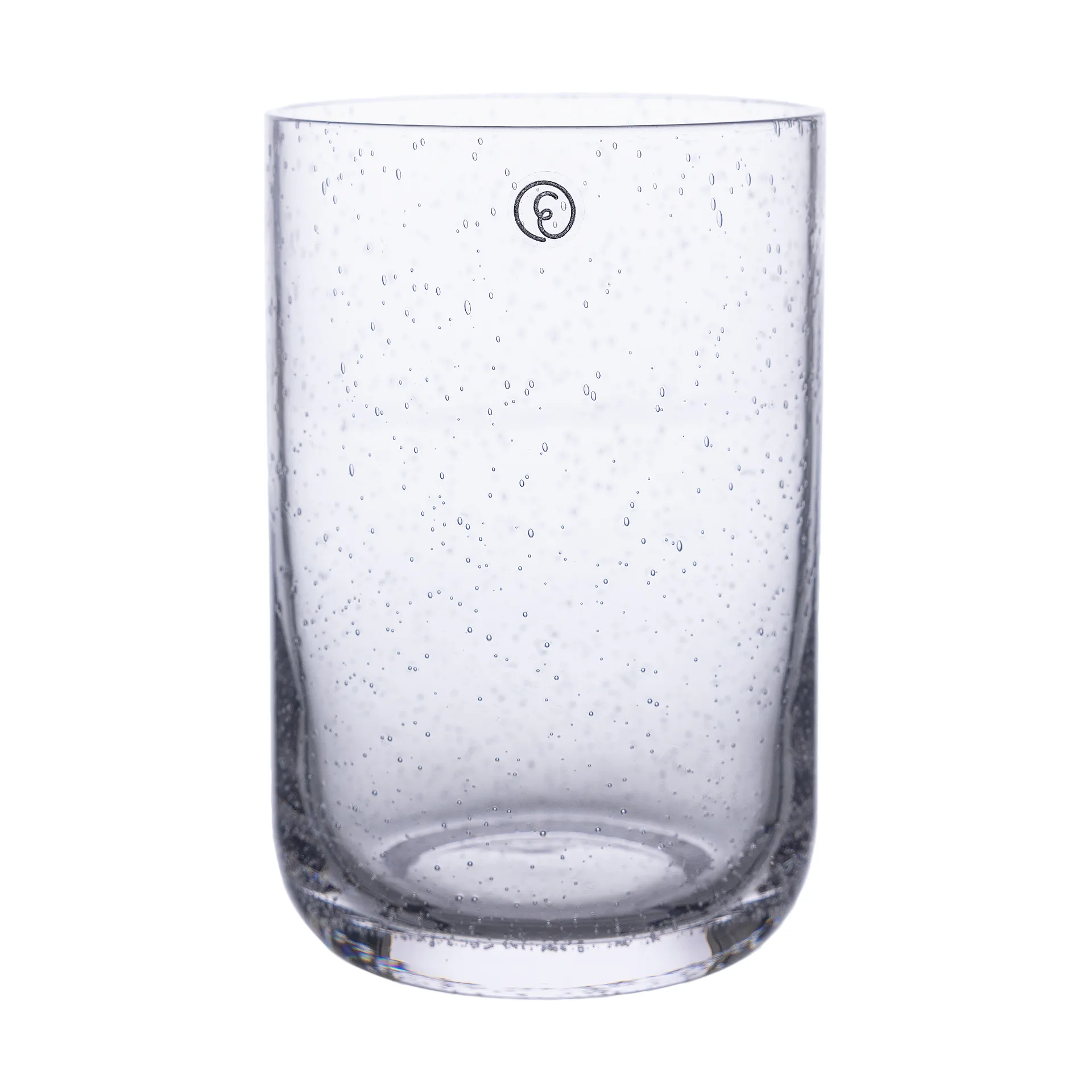 Verre à boire Ernst en verre bullé 50 cl lot de 2, Clair ERNST
