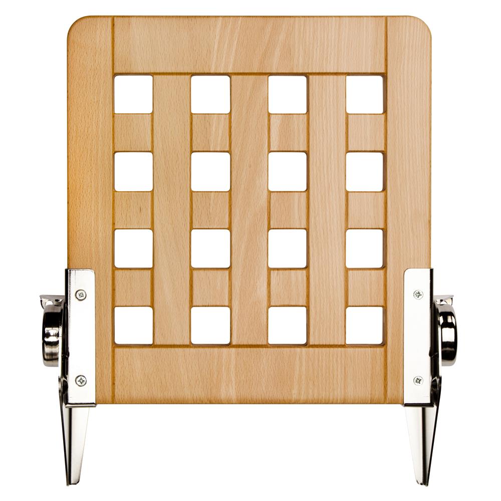 Essem Design Chaise pliante Jaxon grille hêtre | Design Scandinave | Chaises murales | Marron