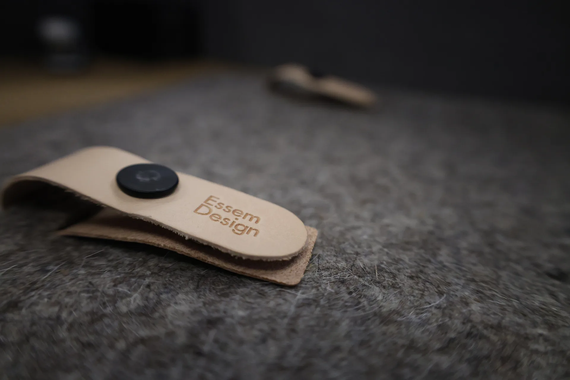 Coussin de siège Nostalgi, 33x40 cm, Gris laine naturelle Essem Design