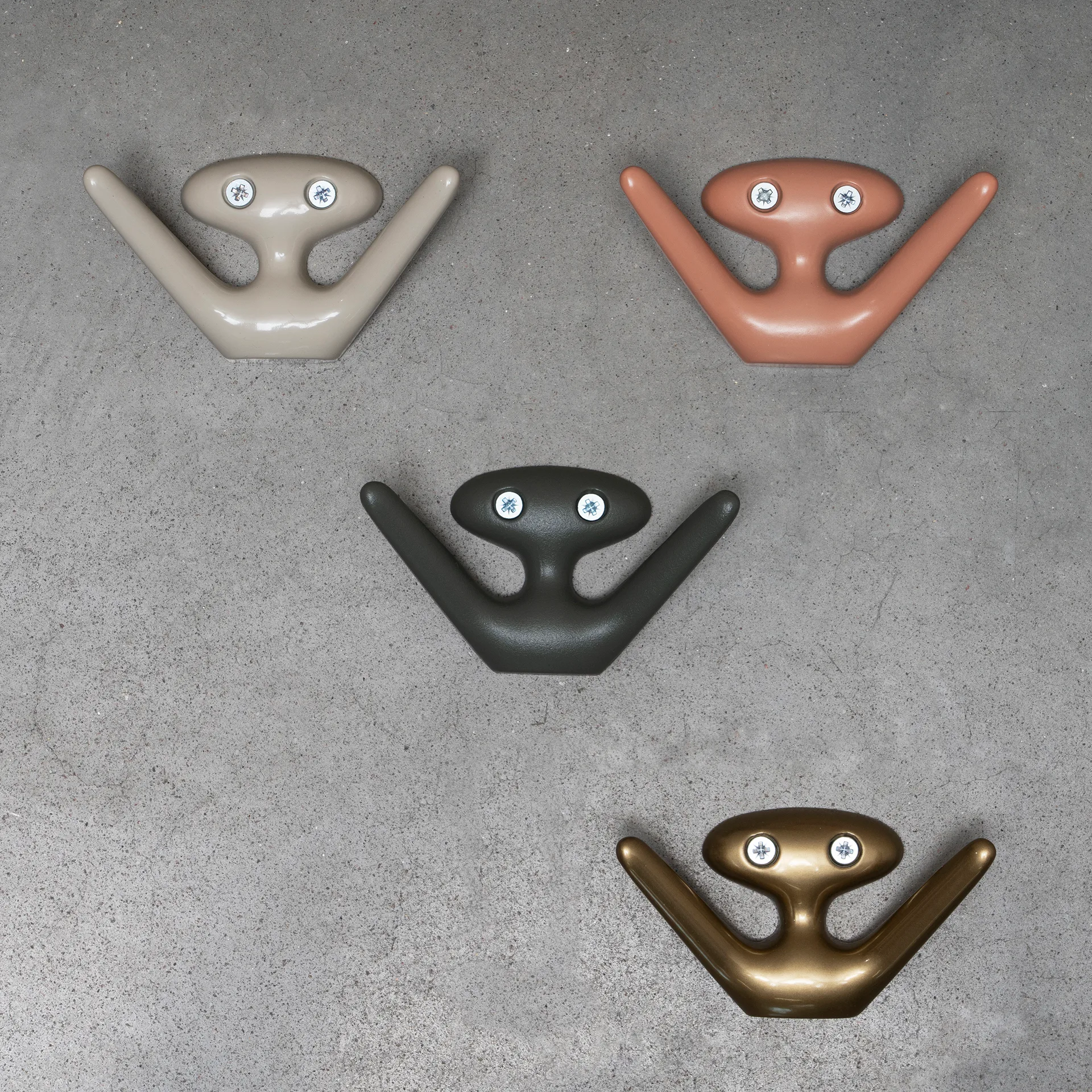 Crochet mural Mama, Beige gris Essem Design