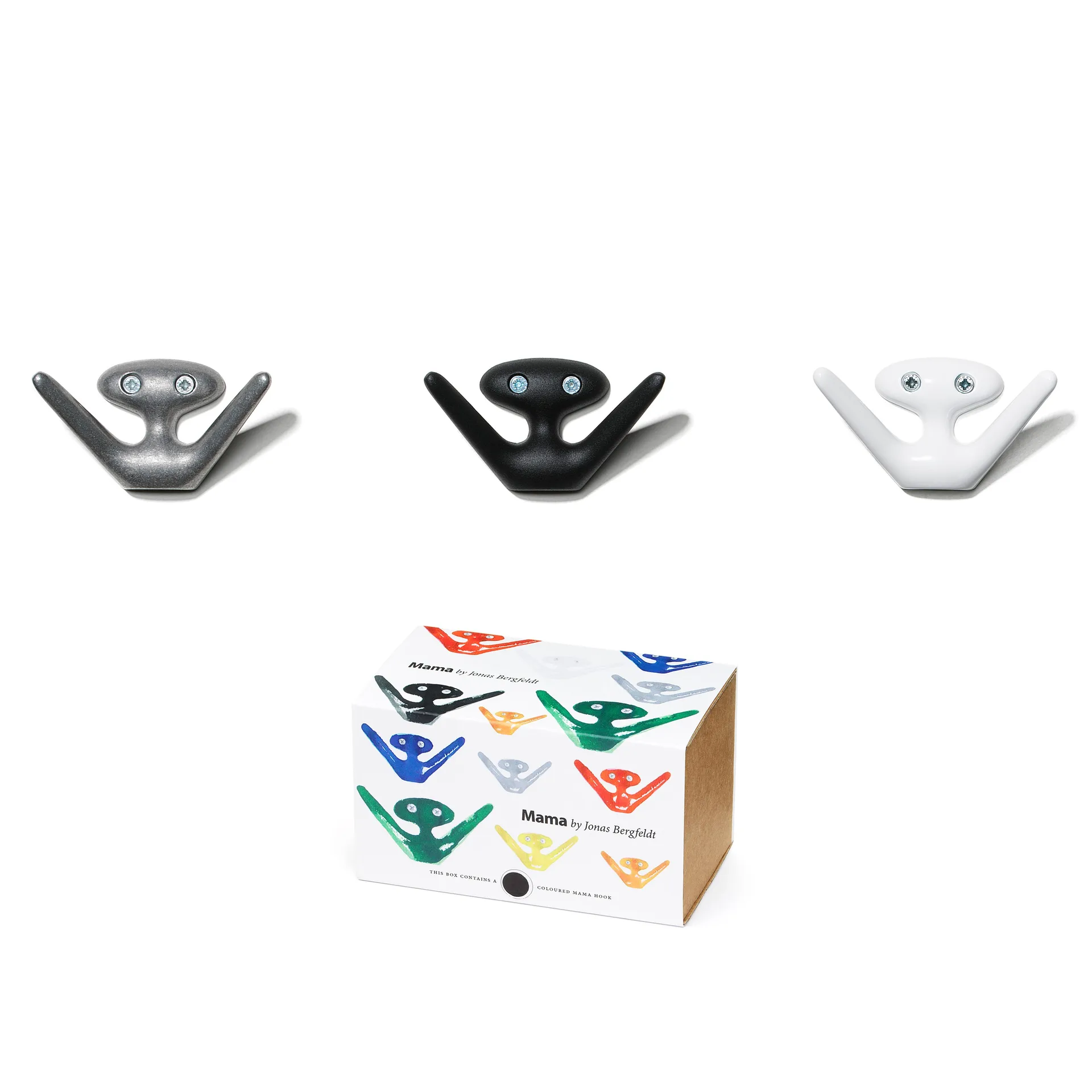 Crochet mural Mama, noir Essem Design