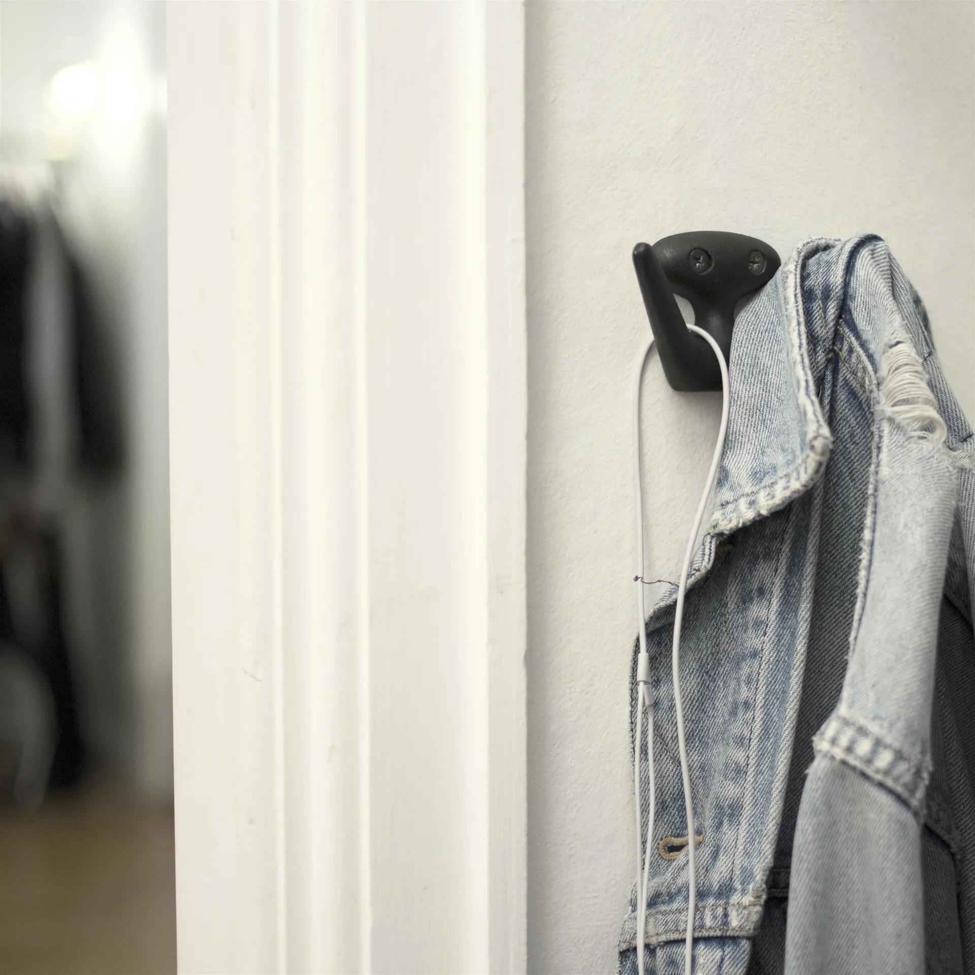 Crochet mural Mama, noir Essem Design