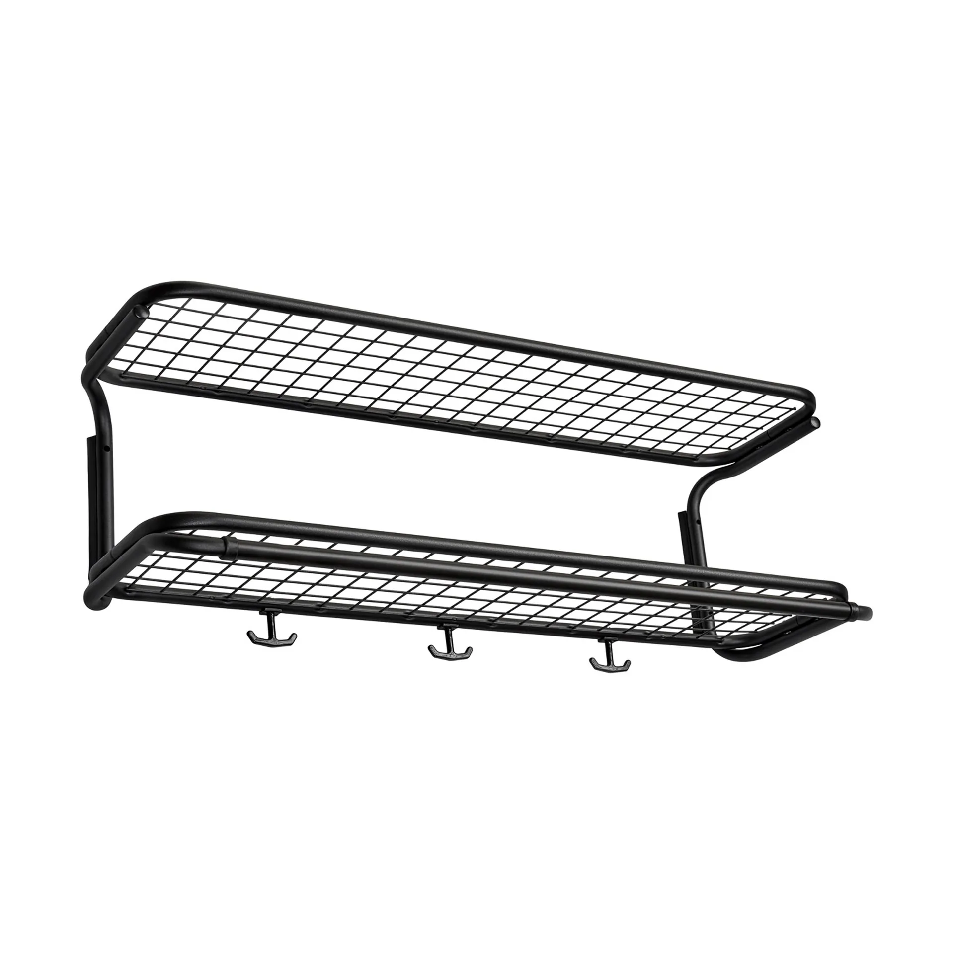 Essem Design Étagère à chapeaux Classic 650 noir/noir, 2 niveaux, — vue 5