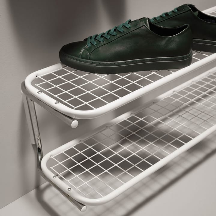 Étagère à chaussures Classic 650, noir/chrome, 2 niveaux, 80 cm Essem Design