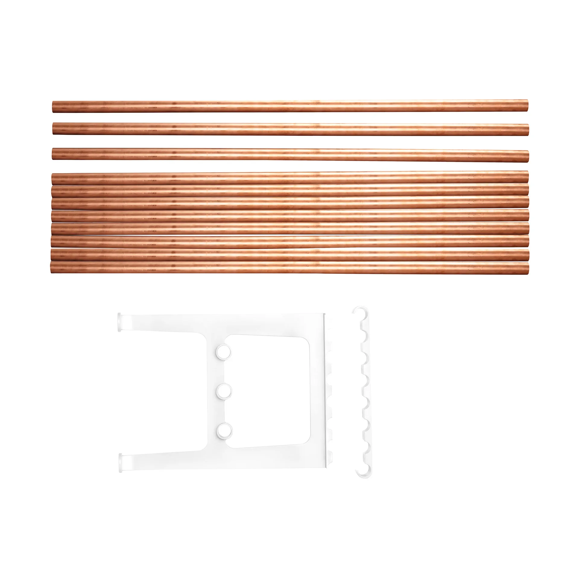 Extension de banc Nostalgi 100 cm, Cuivre-blanc Essem Design
